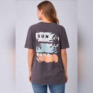 Shein Womens Gray T-Shirt
